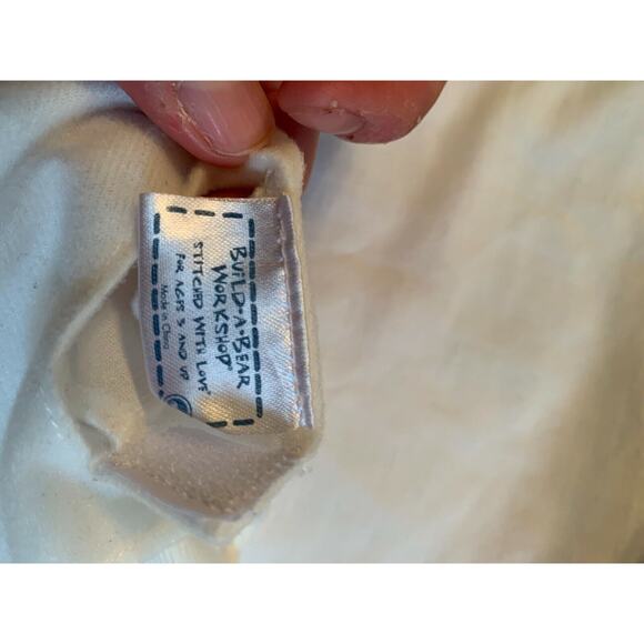 Build A Bear Workshop Smurfette 17" Inches Plush Stuffed Toy White Dress Smurfs - Picture 12 of 12